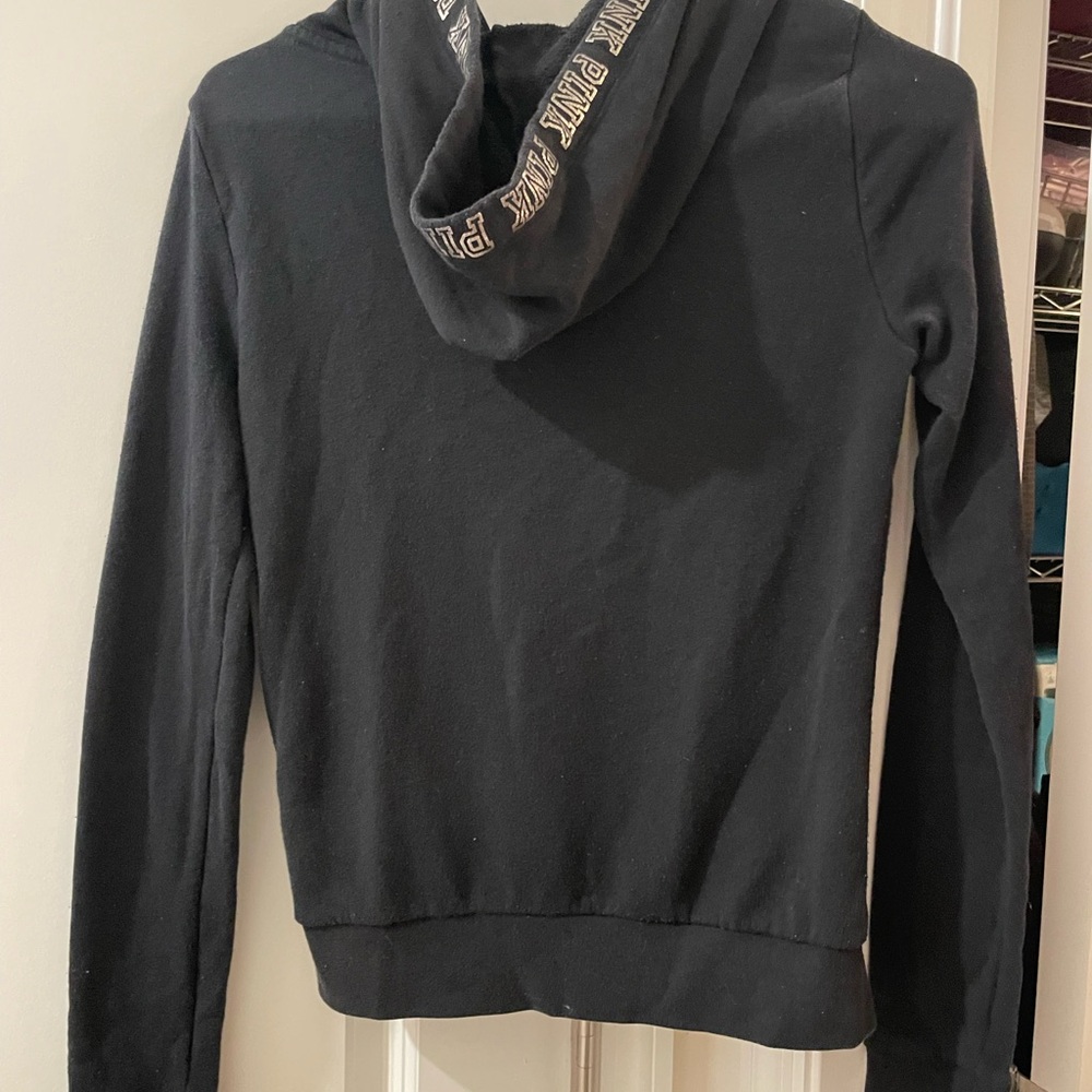 Pink Zip Up Hoodie - Picture 3 of 3